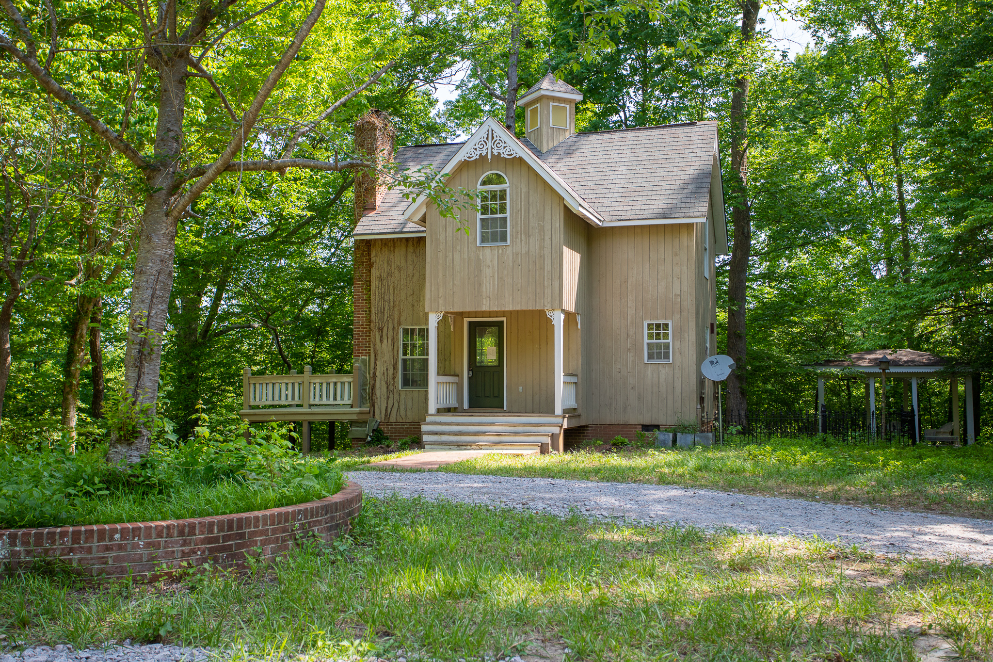 Storybook Home on 10 Acres with a Creek! 9410 McKenney Hwy